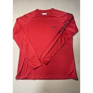 Columbia Bold Red Sportswear Top Size XXL